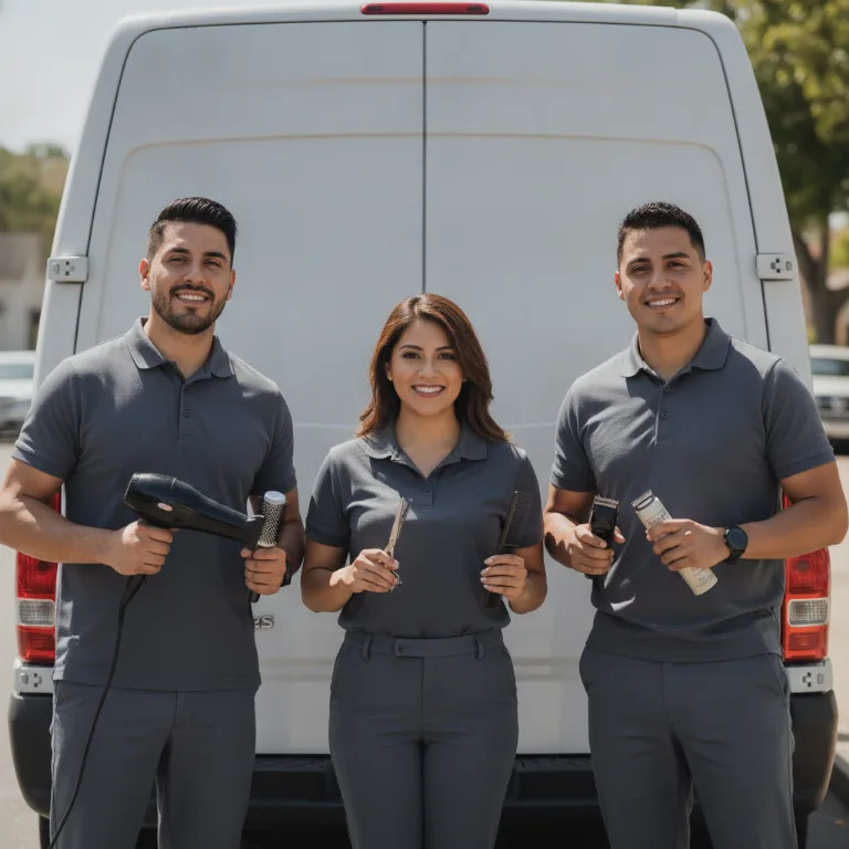 Cabeleireiro de Luxo equipe em Braganca